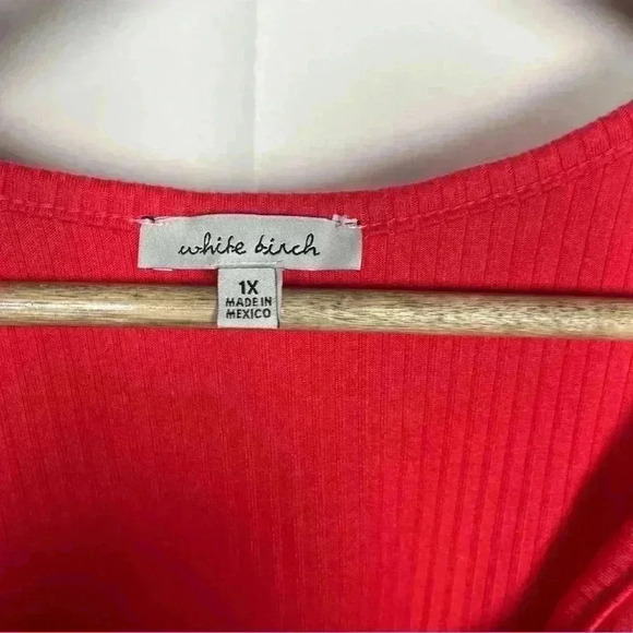 White birch cropped tank top size 1X - Picture 4 of 5